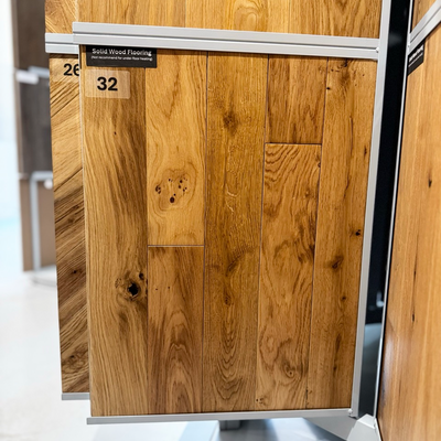 Kensington Solid Wood Oak Natural UV Lacquered